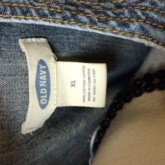 CUTE Old Navy Sz Xl Denim Pullover Top... - Picture 8 of 8
